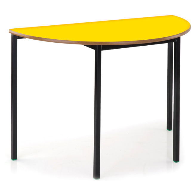 Essentials Half-Round Classroom Table