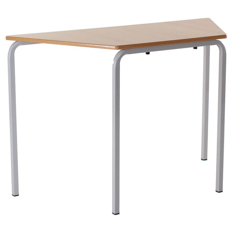 Essentials Slide-Stack Trapezoidal Classroom Table