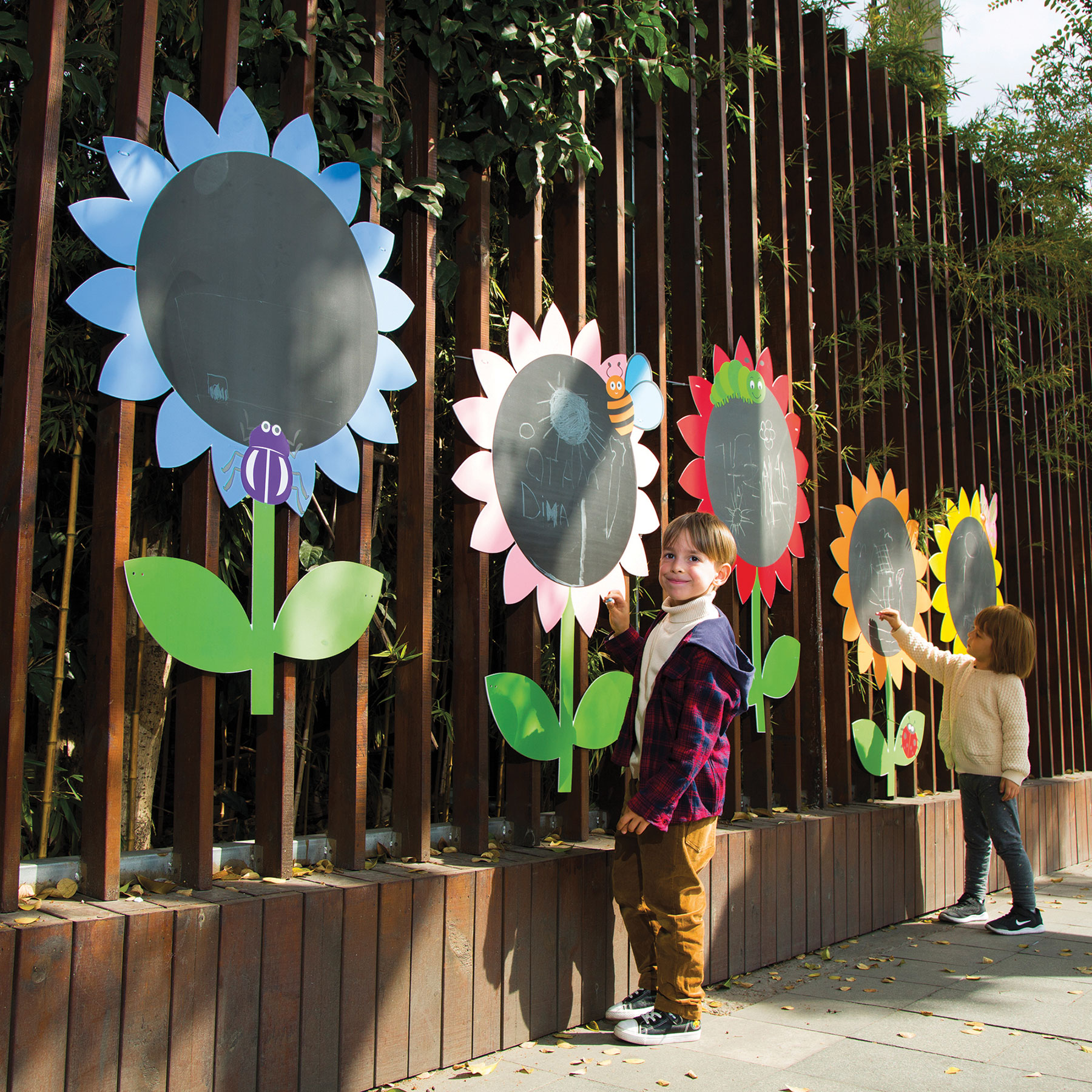 Flower Chalk Boards (Pack of 5)