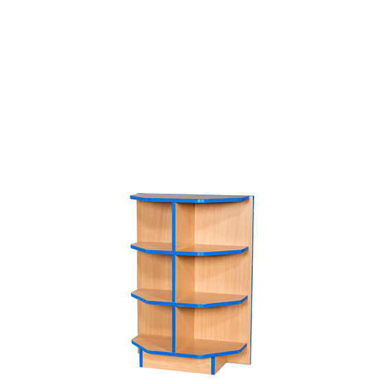 Folio End Cap Library Bookcase + Flat Top | theClassroom.co