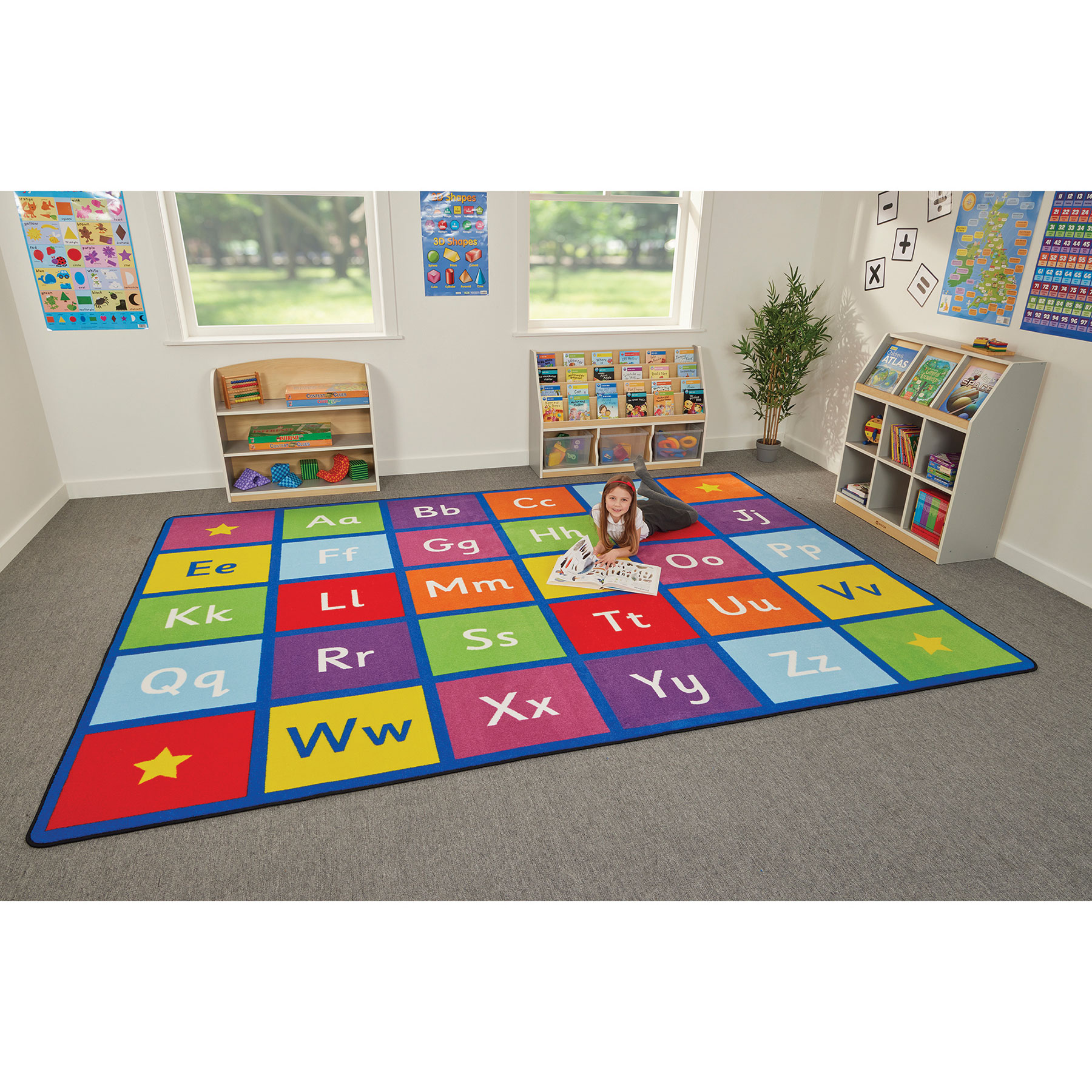 Large Alphabet Learning Rug | theClassroom.co