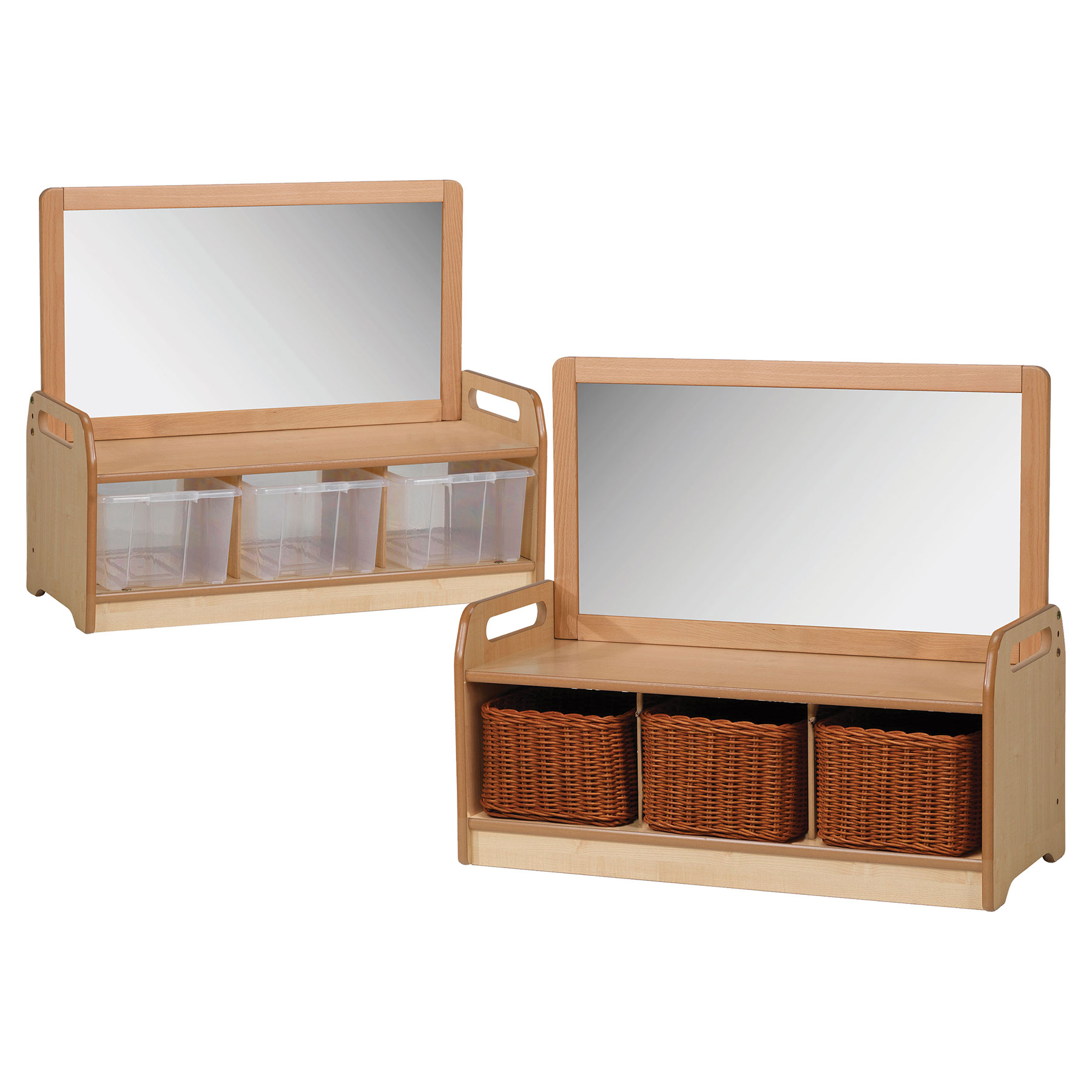 Mirror Storage Unit + Storage