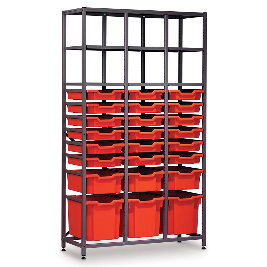 Tall 3 Bay Science Storage - Multi-Tray (B)