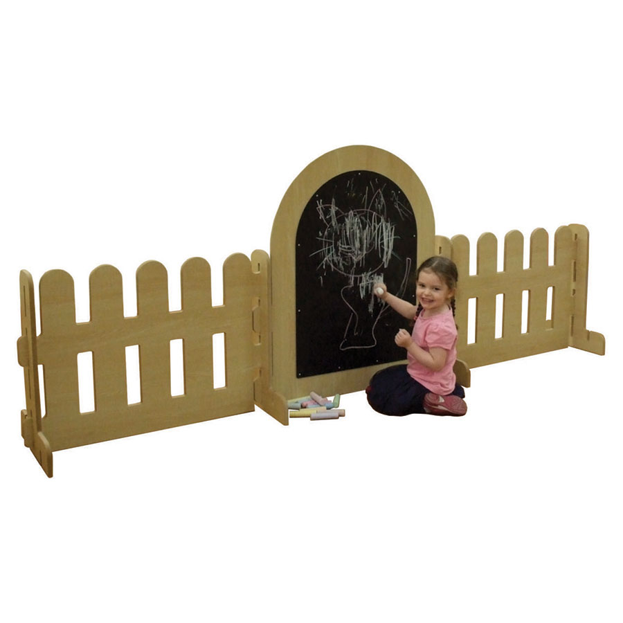 Nursery Blackboard & Mirror Fence Set