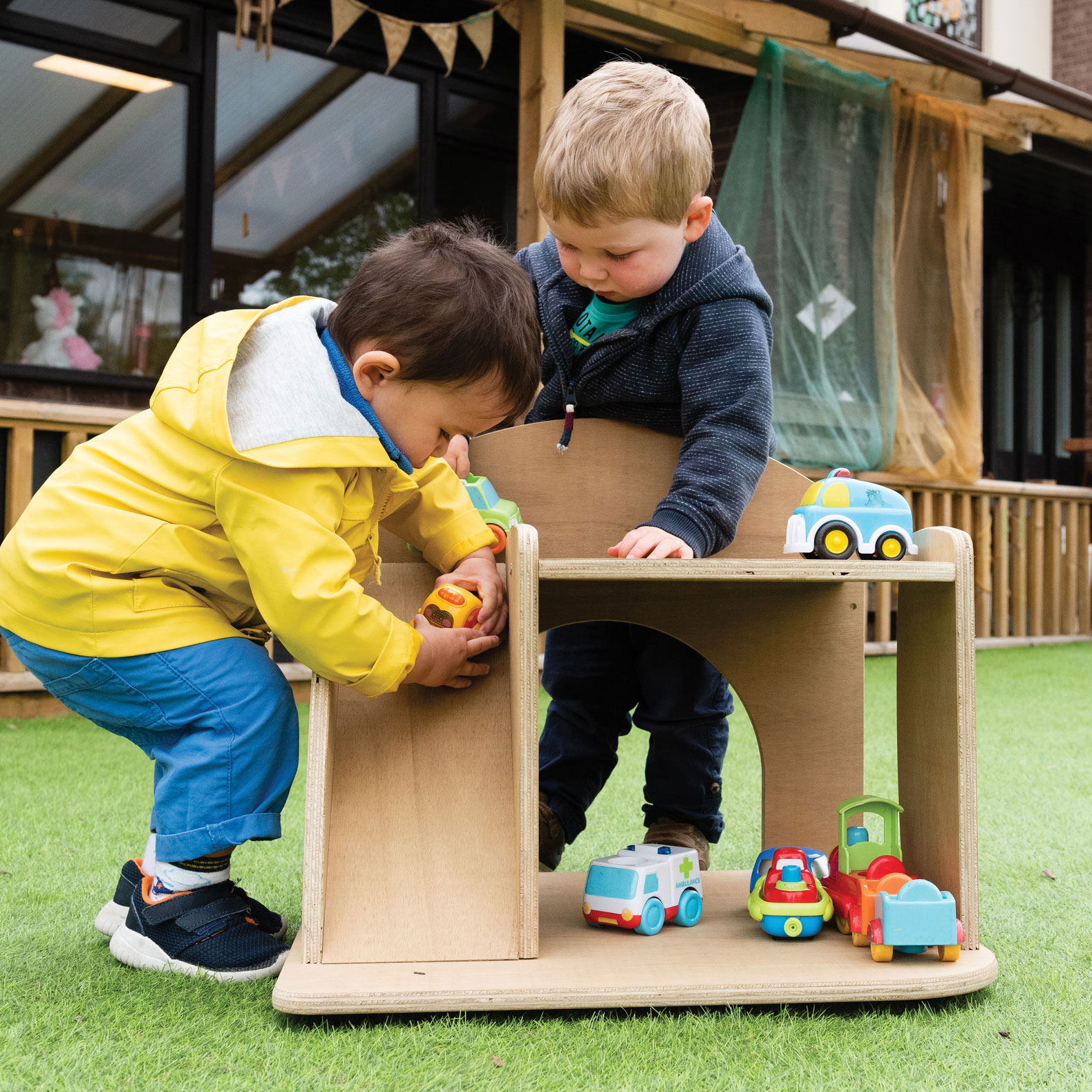 Outdoor Toy Garage