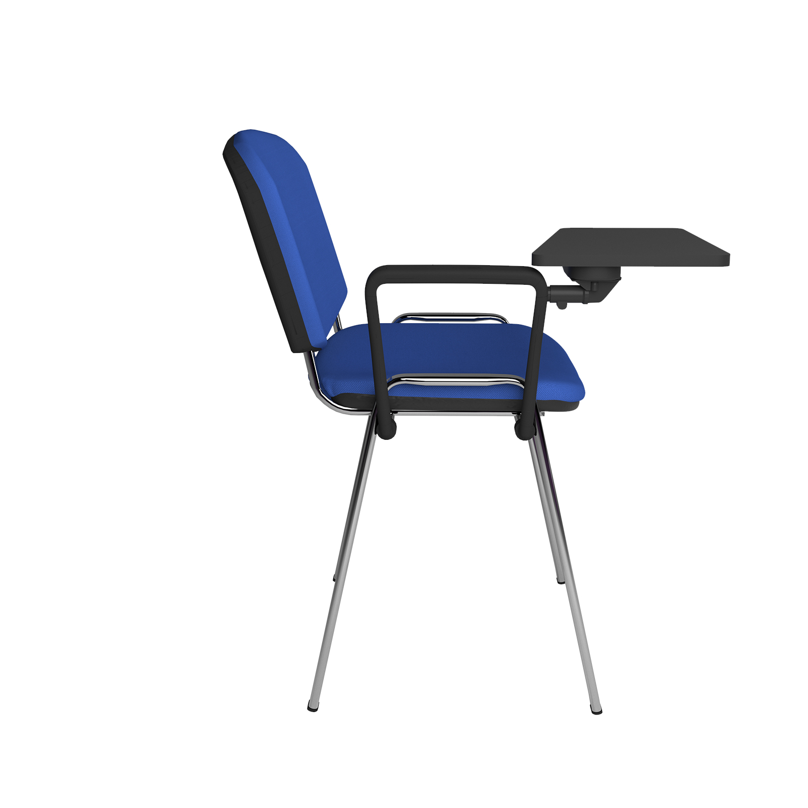 ISO Meeting Room Chair with Chrome Frame & Writing Tablet | theClassroom.co