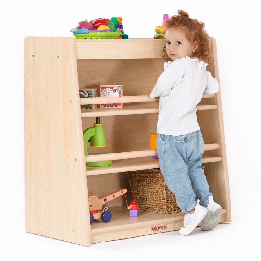 Toddlers Nursery Den 3 Shelf Cabinet Toddlers Nursery Den 3 Shelf Cabinet