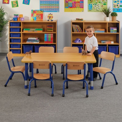 Milan Height Adjustable Rectangular Tables | theClassroom.co