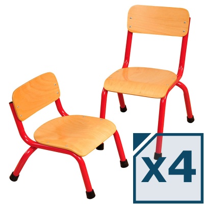 Milan Wood Seat Classroom Chair