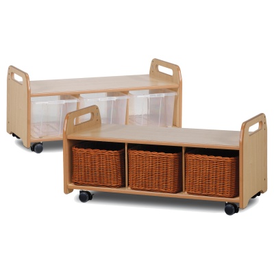 Mobile Low Level Storage Unit