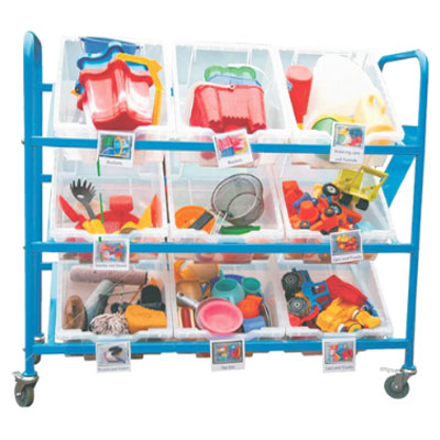 Outdoor Classroom Storage Trolley