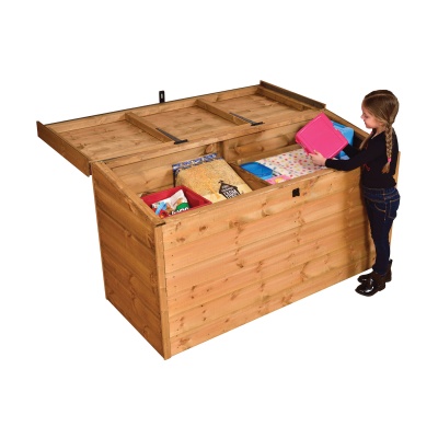 Outdoor Wooden Storage Chest