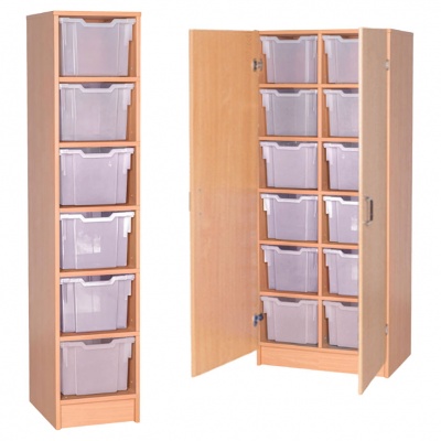 School Uniform & Kit Storage Tray Unit