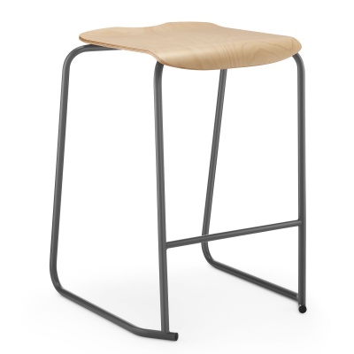 SE School Lab & Craft Stool + Wooden Seat