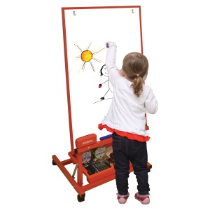 Single Boarded Mobile Easel - Portrait