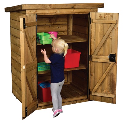 Small Lockable Storage Shed
