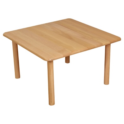 Solid Beechwood Square Table