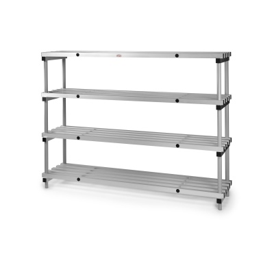 Stacarac 4 Shelf Aluminium Shelving