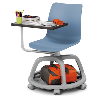 Student Mobile Pod Chair + Tablet