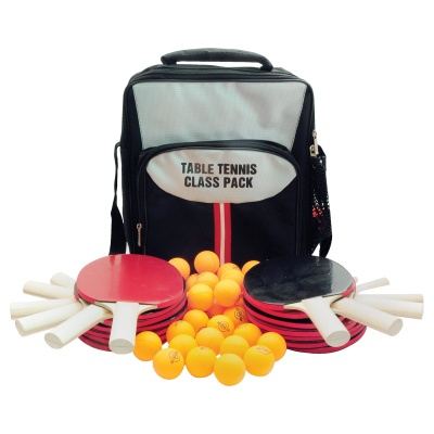 Sure Shot Table Tennis Class Pack  Reversed Rubber Bats