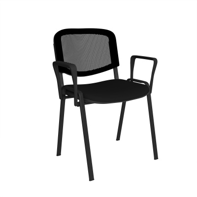 ISO Mesh Meeting Room Stackable Armchair