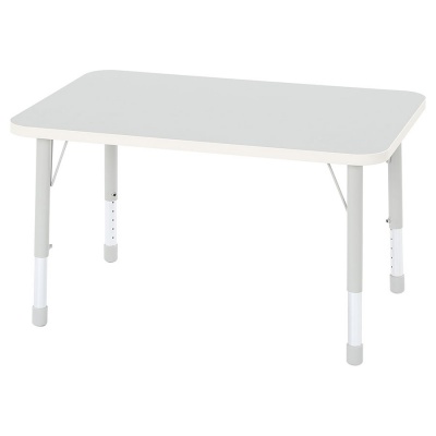 Thrifty Height Adjustable Rectangular Table