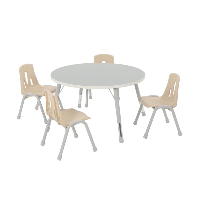 Thrifty Height Adjustable Round Table