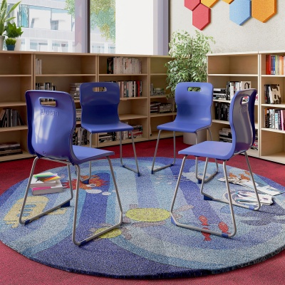 Titan Skid Frame Chair