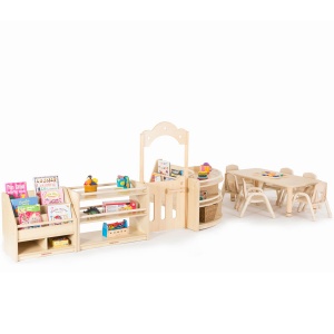 Toddlers Nursery Den - 2 Shelf Cabinet