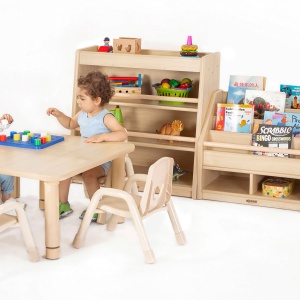 Toddlers Nursery Den - 3 Shelf Cabinet