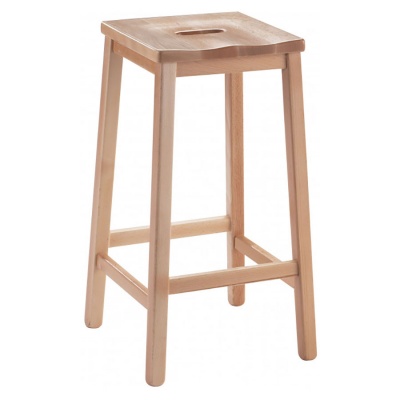 Traditional Wooden Lab Stool
