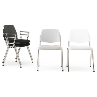 Volee 4-Leg Chair + Seat Pad